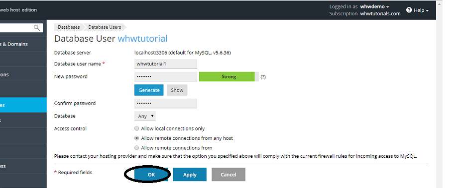 hosting tutorial